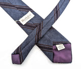 1970s Scottish Lambswool Necktie Men's Vintage Black, Gray & Brown 100% Lambswool Tie Woven in Scotland by Berkley