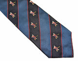 1970s IIHF Hockey Player Tie Men's Vintage 100% Silk Seide International Ice Hockey Federation Necktie Made in Italy by Mantero Como