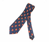 1970s IIHF Hockey Tie Vintage 100% Silk Seide International Ice Hockey Federation Necktie Hockey Sticks & Globe Made in Italy Mantero Como