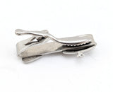 1960s Frying Pan Tie Clip Silver Tone Metal Chef's Tie Clip / Tie Clasp with Sauce Pan / Lidded Pot or Skillet Gift for Chefs