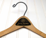 Lot of 3 1950s-60s Vintage Wood Hangers Mad Men Era Advertising Clothes Hangers for Suit Coat Pants Wishbone Clothing Store Hanger LOT #10