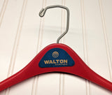 Lot of 5 1960s-70s Vintage Advertising Hangers Mad Men Era Clothes Hangers Suit Coat Pants Wishbone Plastic Clothing Store Hanger LOT #19