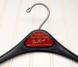 Lot of 5 1960s-70s Vintage Advertising Hangers Mad Men Era Clothes Hangers Suit Coat Pants Wishbone Plastic Clothing Store Hanger LOT #19