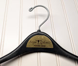 Lot of 5 1960s-70s Vintage Advertising Hangers Mad Men Era Clothes Hangers Suit Coat Pants Wishbone Plastic Clothing Store Hanger LOT #20