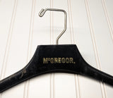 Lot of 5 1960s-70s Vintage Advertising Hangers Mad Men Era Clothes Hangers Suit Coat Pants Wishbone Plastic Clothing Store Hanger LOT #21