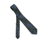 1950s Skinny Paisley Tie by Regal – Green Blue Black Vintage Necktie – Retro Mod Slim Tie – Mid Century Men’s Fashion
