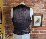 1980s 3 Piece Corduroy Suit Mens Camel Brown English Country Style, Dark Academia, Professor Blazer, Vest & Pants/Trousers - Size 44 (LARGE)