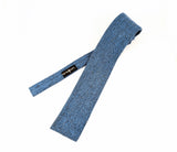 1970s Vintage Rooster Virgin Wool Tie, Wide Square End Tie, Knit Wool Disco era Men's Tie