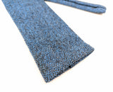 1970s Vintage Rooster Virgin Wool Tie, Wide Square End Tie, Knit Wool Disco era Men's Tie