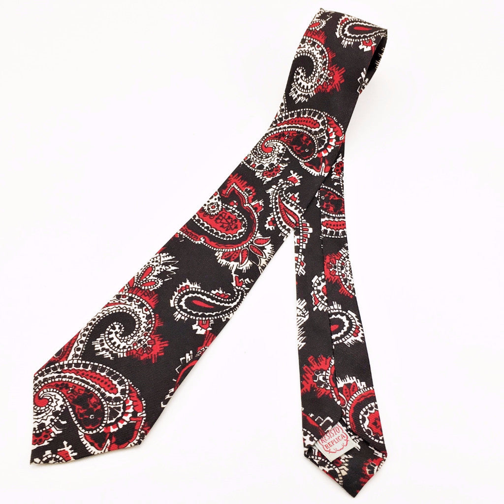 Paisley printed tie - Men