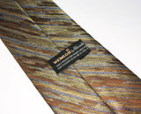 1970s Wide Disco Era Tie Men's Vintage 100% Polyester Necktie with woven abstract design Wemlon by Wembley
