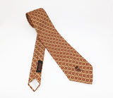 1970s COUNTESS MARA Tie Mens Vintage Tan Brown Necktie by Countess Mara, New York for Jack Henry Kansas City