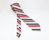 1970s Men's 100% Polyester Tie Disco Era Vintage Striped necktie by Principe