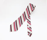 1970s Men's 100% Polyester Tie Disco Era Vintage Striped necktie by Principe