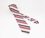 1970s Men's 100% Polyester Tie Disco Era Vintage Striped necktie by Principe