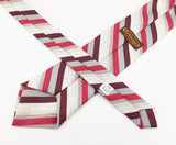1970s Men's 100% Polyester Tie Disco Era Vintage Striped necktie by Principe