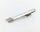 1960-70s STAG Cufflink & Tie Clip Set Large Modernist Mad Men Era Silver Tone Metal Wrap-a-round Cufflinks and Tie Clip Set Natural in box