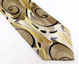 1990s Jerry Garcia Tie Men's Vintage 100% Silk necktie with Abstract Design titled MODERN FURNITURE from J. Garcia Collection Fifty 50