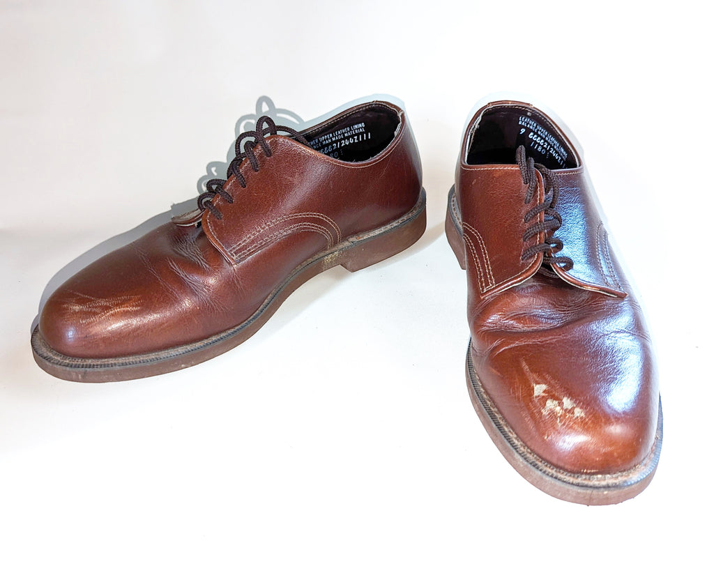 vintage leather shoes mens